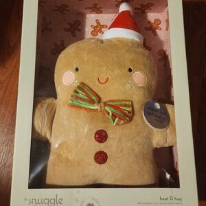 *NEW*Gingerbread Man Snuggle Buddy Pillow